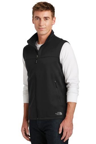 The North Face ® Adult Unisex 100% Recycled Polyester Ridgewall Soft Shell Vest With Side Pockets